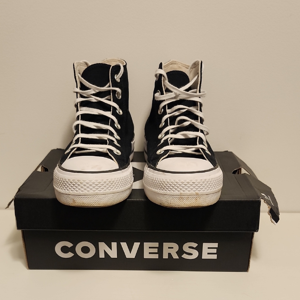 Converse Platform Classic Black and White High-Tops